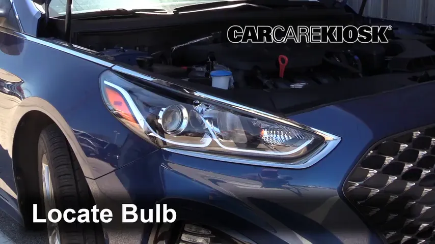 2019 Hyundai Sonata Sport 2.4L 4 Cyl. Lights Headlight (replace bulb)